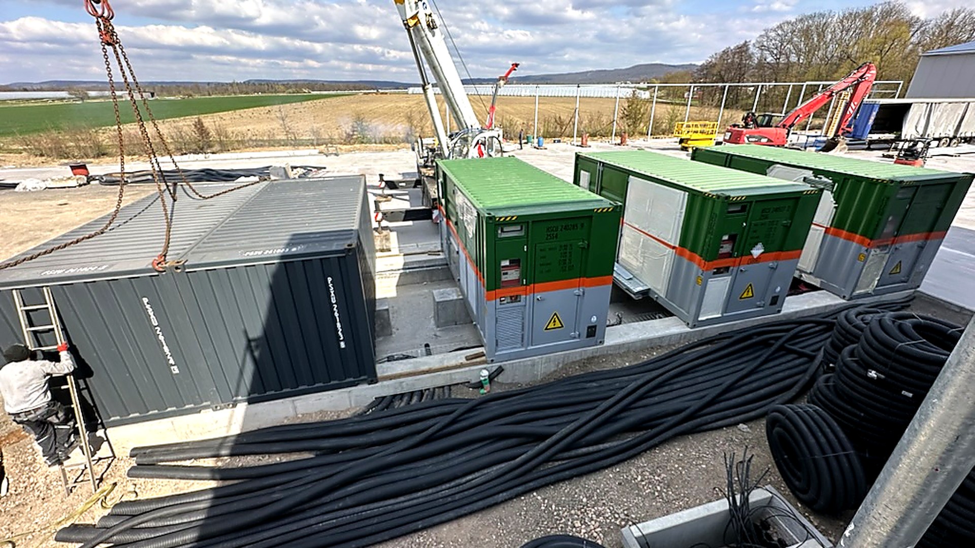 Kranmontage Container