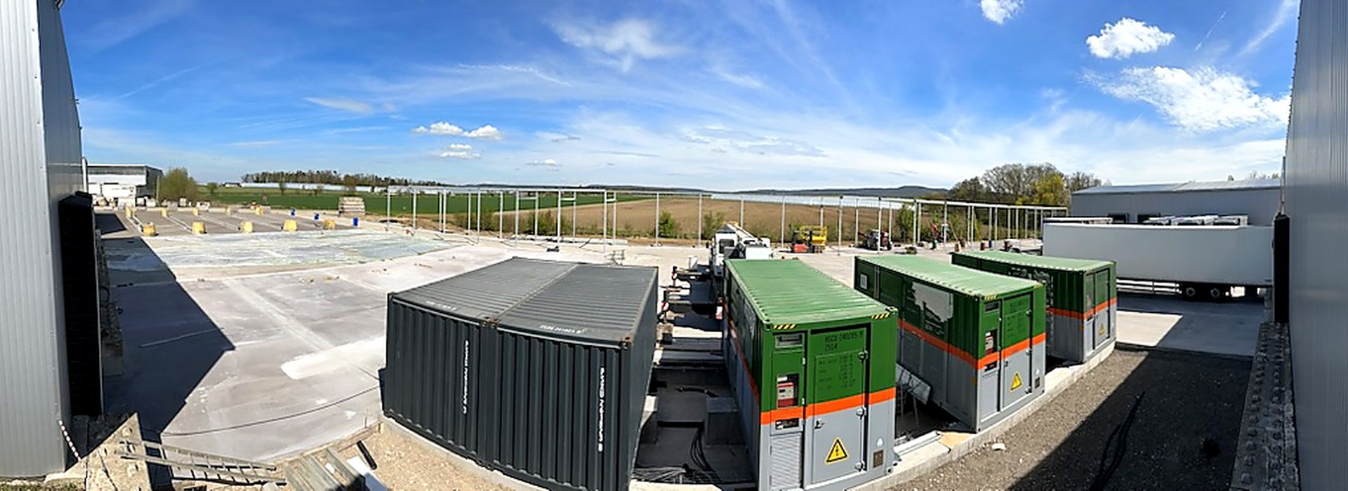 LKW-Ladepark Panorama Prichsenstadt